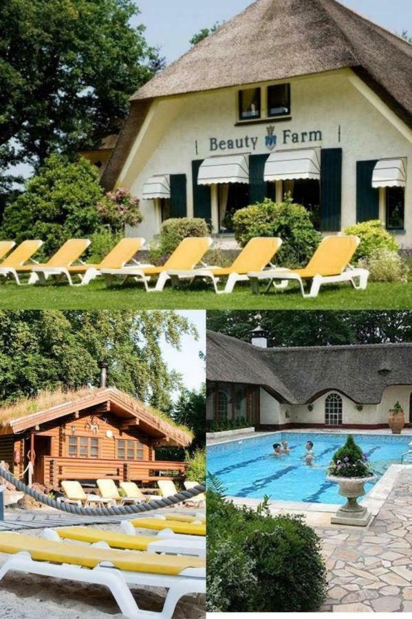 푸텐 Charmant Chalet Op Een Bospark Op De Veluwe 빌라 외부 사진
